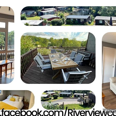 180 River View Cabin Caeathro 外观 照片